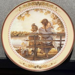 Collector plate by Trisha Romance